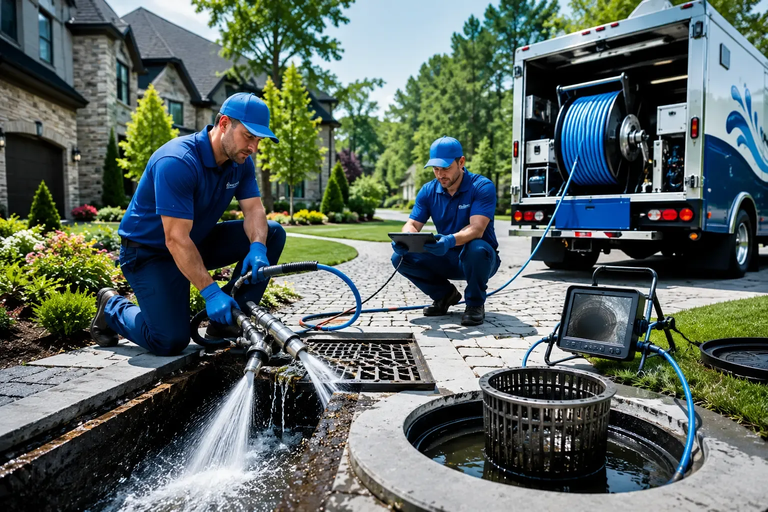 Local outdoor drain cleaning professionals in Mount Olive, NC